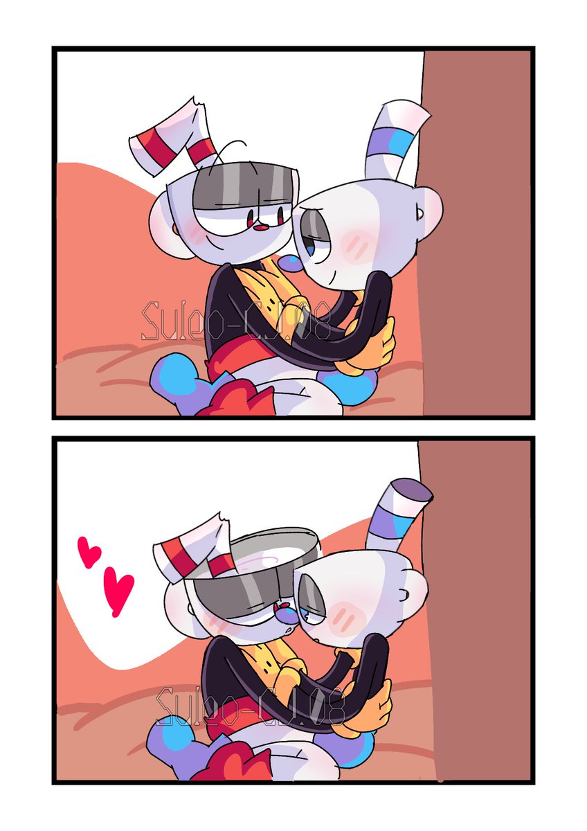 SuleoCJ's tweet photo. Oh! No olvido mencionar que hice un poco más del barco del #cupcest #mugman #cuphead #yaoi #fyp #foryou #parati #tetera #lovethis  #kiss #cute #atrapado 
"Juguemos al mamá y al Papá "

- dejo el Vido editado por mi abajo en los comentarios! ☺✨🔫💖✨ https://t.co/dhjed6nICf