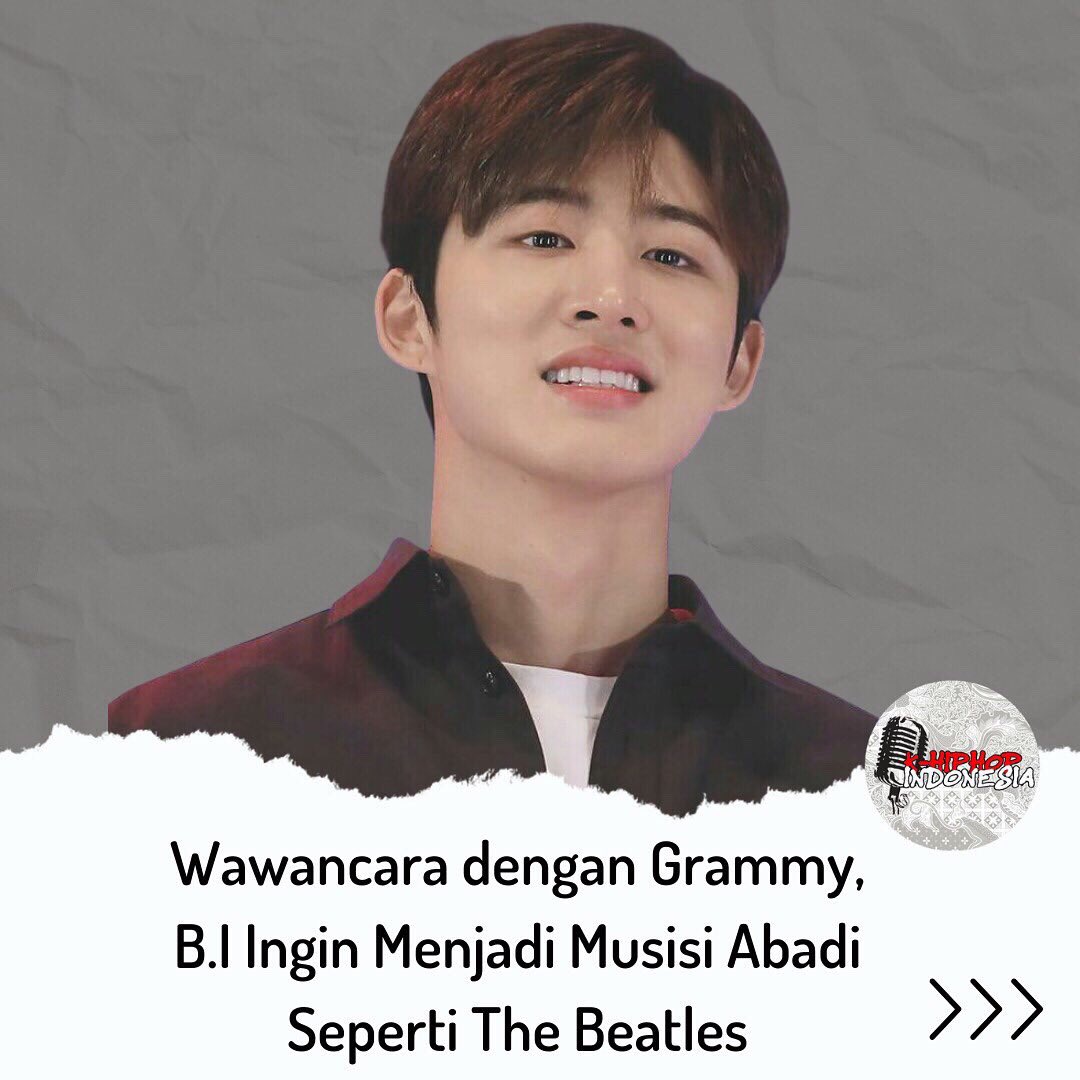 KHIPHOPID's tweet photo. Wawancara dengan Grammy, B.I banyak cerita tentang album barunya sampai harapan untuk fansnya. Simak yukkk!!
.
.
.
#khhid_BI #khhid_hanbin #hanbin #BI #ikon #khh #Koreanhiphop #Khiphop #Khiphopnews https://t.co/V8VEEXCq7I
