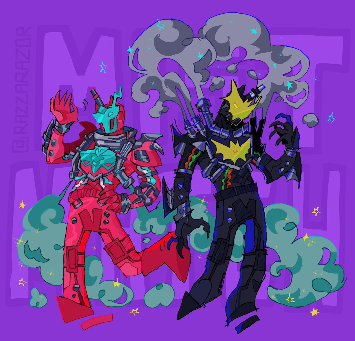 「MIST MATCH [#仮面ライダービルド][#kamenriderbuild」|🦇 gentokus organ donorのイラスト