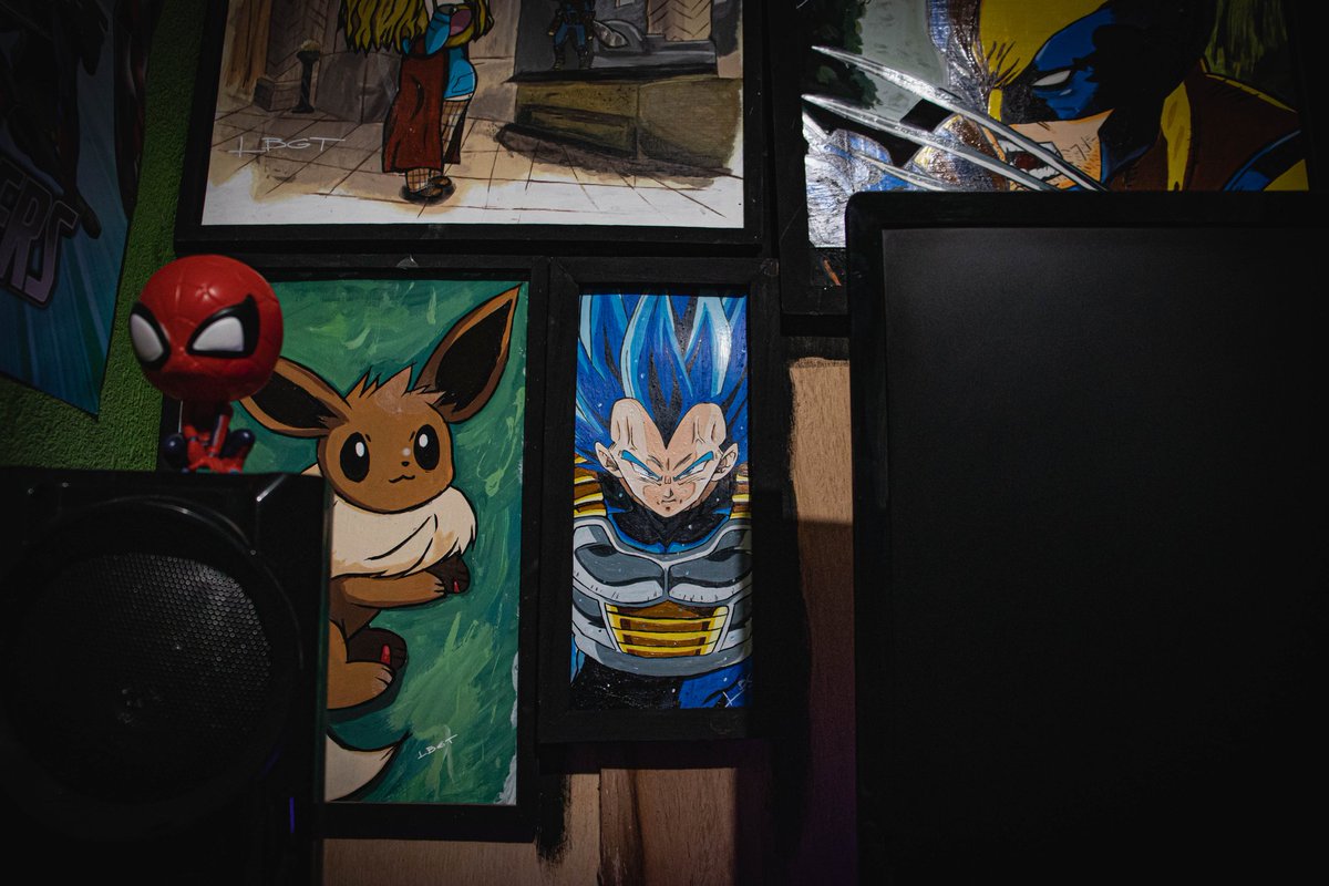 Lobogarto's tweet photo. Acabo de terminar este pequeño cuadro de Vegueta, Vegeta no sé como se escribe 😅 SSJ Blue para el fondo de lo que antes eran los videos 🥺 ojalá algún día vuelva a hacer videos
#dbz #DragonBall #dbs #vegueta #goku #ssjblue #arte #pintura #cuadro #art #acrílico https://t.co/N0rgbcPTii