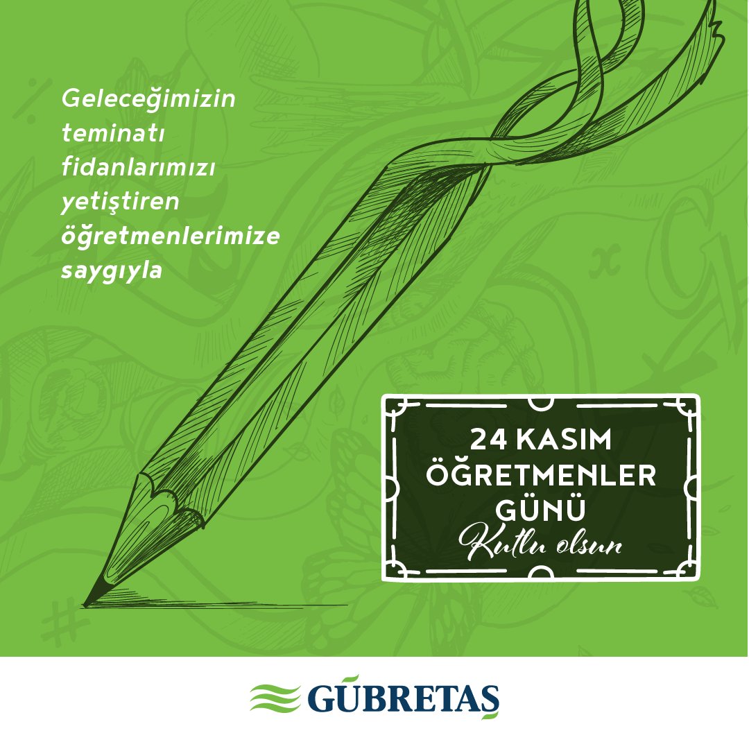 Bu toprakların fidanlarını sevginin ve bilginin gücüyle geleceğe hazırlayan öğretmenlerimizin 24 Kasım Öğretmenler Günü kutlu olsun.