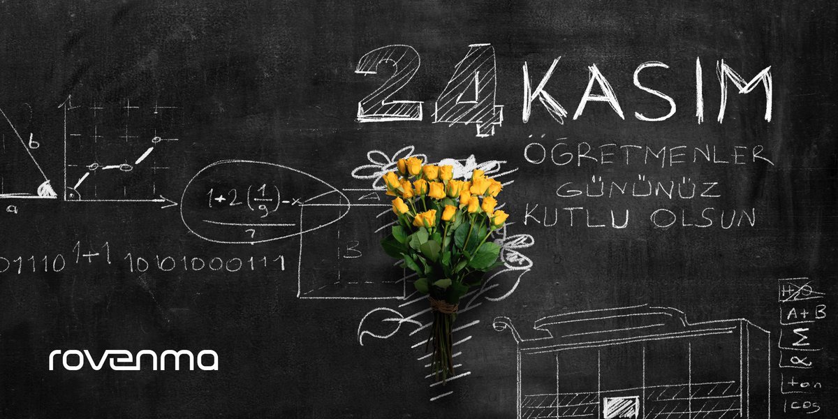 rovenma's tweet photo. Her yeni nesile ışık olan tüm öğretmenlerimizin 24 Kasım Öğretmenler Günü’nü kutlarız.

#öğretmenlergünü #teachersday #rovenma #üretim #teknoloji #gelecek https://t.co/a0nC7Fk56o