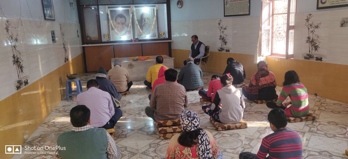 Today is Siddhi Divas,the day Sri Aurobindo experiences that the Krishna consciousness descended into physical.The divine had come down into the material
There was a collective meditation at Sri Aurobindo Society Campus Sultanpur UP
#SriAurobindo
#sriaurobindoashram
#siddhidiwas