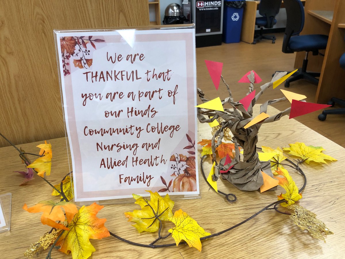 NAH_LRC's tweet photo. Happy Thanksgiving from the NAH Library! We are closed Monday, November 19-Friday, November 23 #hindscc #hindsccnah https://t.co/6npT8Sf1QD