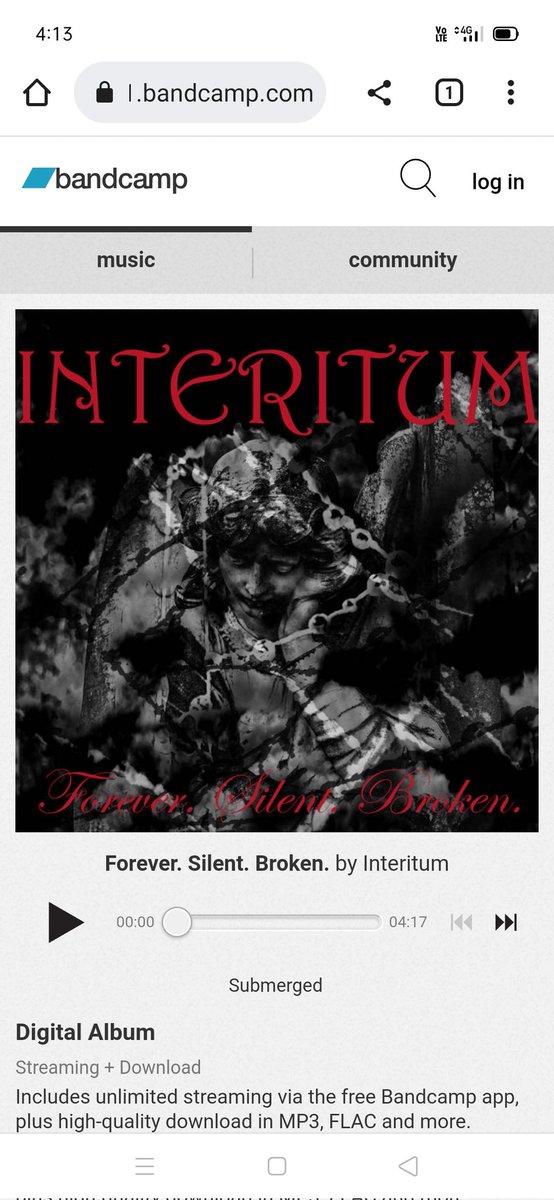 DavidKlement2's tweet photo. SUPPORT YOUR LOCAL BANDS!
Band: Interitum
Origin: Launceston, Tasmania, Australia π¦πΊ
Album: Forever. Silent. Broken.
Released: 2020
#Interitum https://t.co/3thVC2JXYd