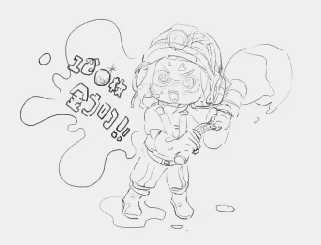 けんしろさん100枚金ウロコおめでとうございます!早すぎる!家に帰ってから描き終わる☺️
#ぺんしろ 