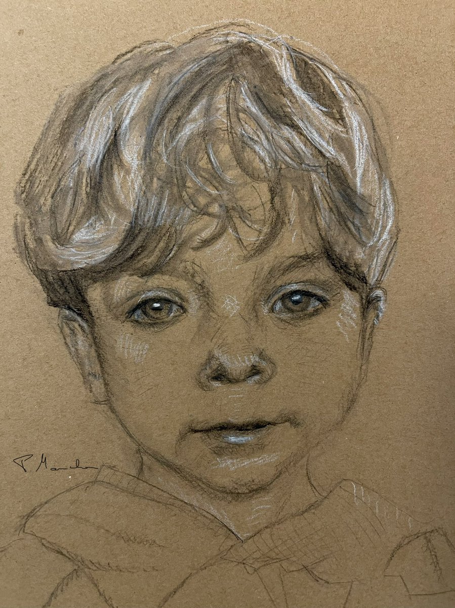 Carboncillo #piedad_manchon_art #portrait #artgallery #expositions #charcoal