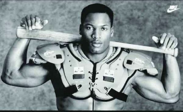 SheelyTrent's tweet photo. Blessed to play both sports. @BoJackson @Nike https://t.co/m6kDqwRN8b