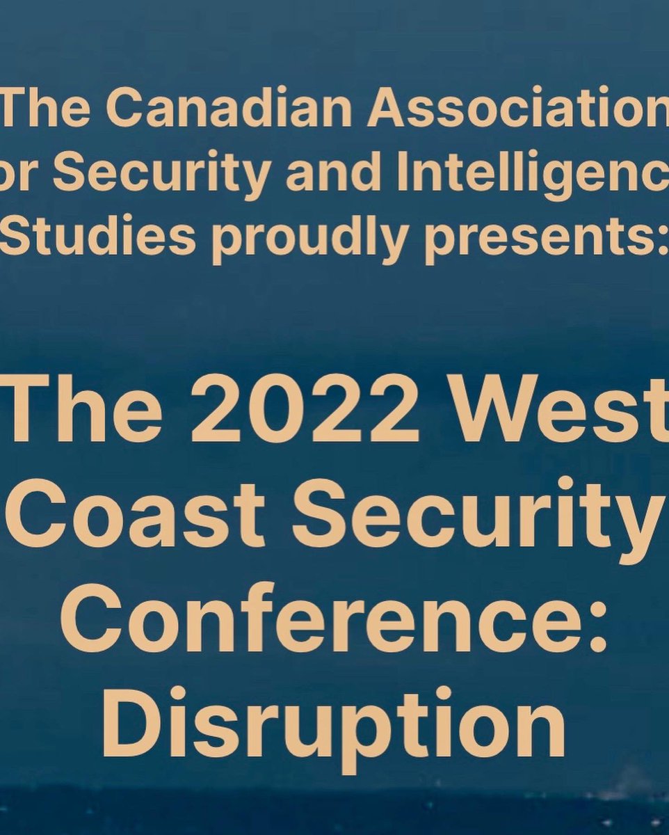 dnrampersad's tweet photo. Honored to present with international professionals at the Canadian Association for Security & Intelligence Studies (CASIS) conference! What an amazing group of professionals from every continent!
#security #intelligence #bluepaz #lawenforcement #military #CASISCON2022 https://t.co/tVcEYuBoyf