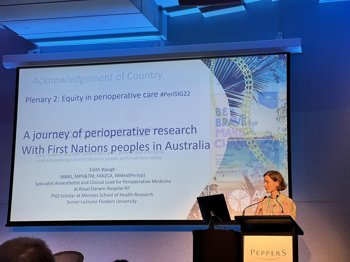 gingersauruz's tweet photo. @edith_waugh presenting her important work on First Nations perioperative health #perisig22 https://t.co/DQtjPpDOQc