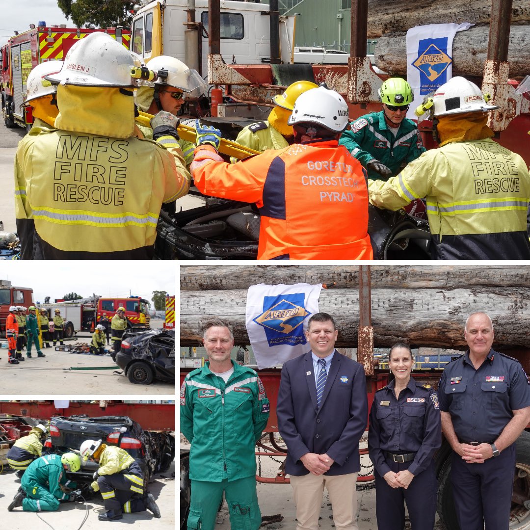 Fantastic news! SA’s set to host the Australasian Rescue Challenge (ARC) in mid-2023.
 
An Australasian Road Rescue Organisation (ARRO) announcement at the MFS Angle Park Training Centre.
 
<a href="/SA_MFS/">SA Metropolitan Fire Service</a> &amp; <a href="/SA_Ambulance/">SA Ambulance Service</a> won the ARC competition in 2022.
