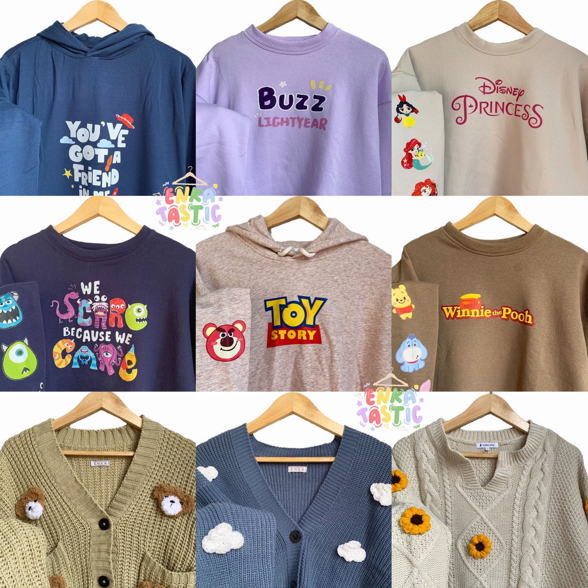 CREWNECK, HOODIE, DAN KNIT THRIFT GEMESH NYA KAKAK!🥹🫶🏻
Shopee : shopee.co.id/product/124398…
Instagram : instagram.com/enkatastic?igs…