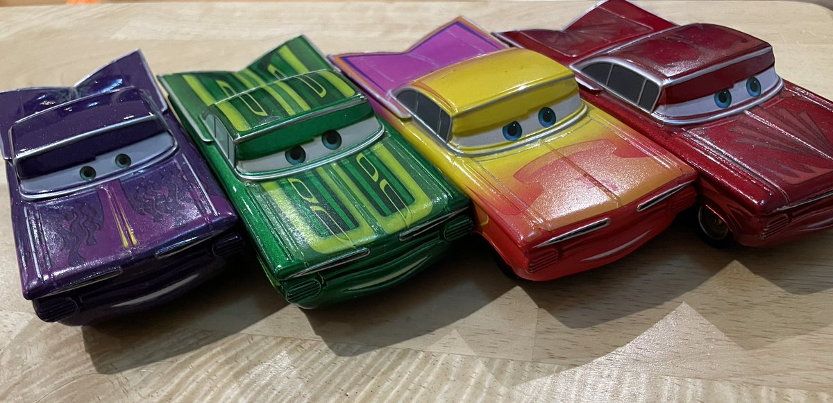 Hey! Ho! Let’s go!
They’re all revved up and ready to go!