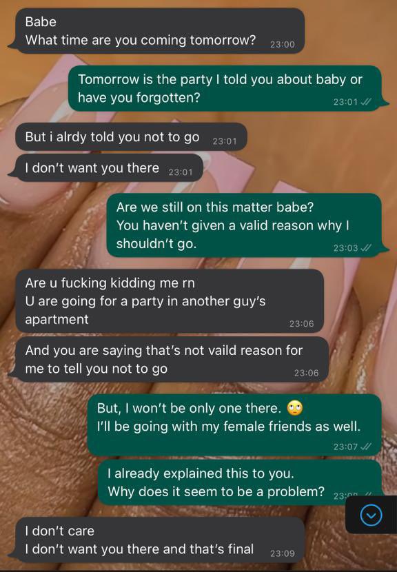 See the chat that got people talking