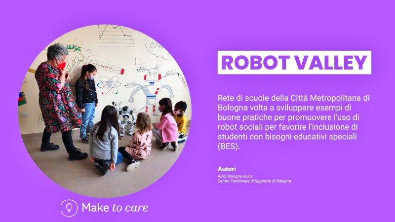 MakerFaireRome's tweet photo. Terzo e quarto finalista #MAKEtoCARE2022:
#INCLUD è una piattaforma digitale per la valutazione della qualità degli edifici in termini di accessibilità ed inclusività.
#RobotValley promuove l'inclusione di giovani studenti con particolari bisogni educativi
#MFR2022 https://t.co/mUL98tvche