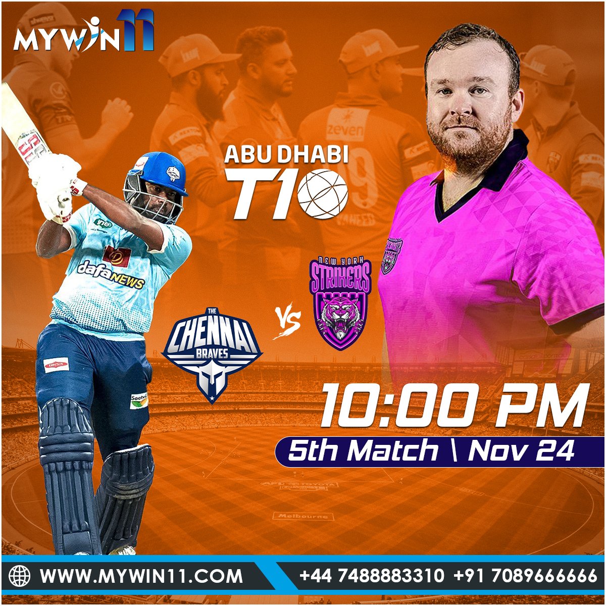 Mywin_11's tweet photo. 🟧 ALL MATCHES AVAILABLE GET YOUR ID NOW
🟧Join Now : https://t.co/KmVwIAtMxv
✅ GET 🆔 FOR FREE
✅ UPTO 10% REAL CASH

WhatsApp: https://t.co/Gul7CjijxI

#T20WC2022 #T20WorldCup2022 #WorldCup2022 #icc2022 #tennischamps #soccer #football #footballlover #Tennispicks #soccer https://t.co/0ZlCphoZwQ