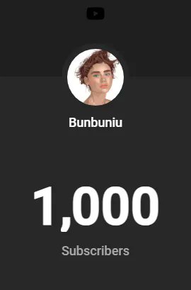 Reached a thousand last night! Thank you so much for your support  🥰💜