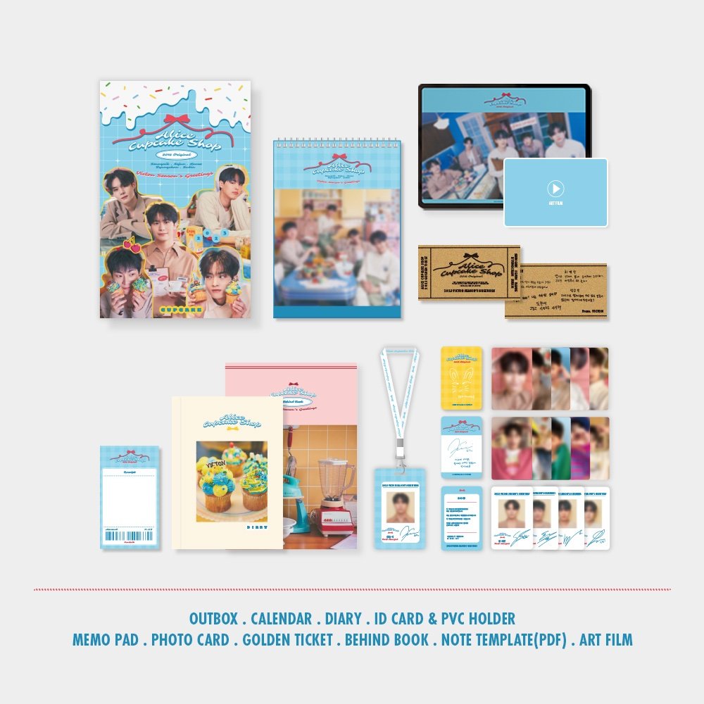 njunsejun's tweet photo. OPEN SHARING VICTON 2023 SEASON'S GREETING

Member Set
💰 85k || DP 45k
Hanse ✅️✅️ 
Byungchan ❌️✅️ 
Subin ✅️✅️ 

Behind Book ✅️✅️ 
💰 90k || DP 45k

Memo Pad + Golden Ticket ❌️✅️ 
💰 50k || DP 25k

💙 Include EMSTAX
💛 DM for claim https://t.co/s0rti8F2G8