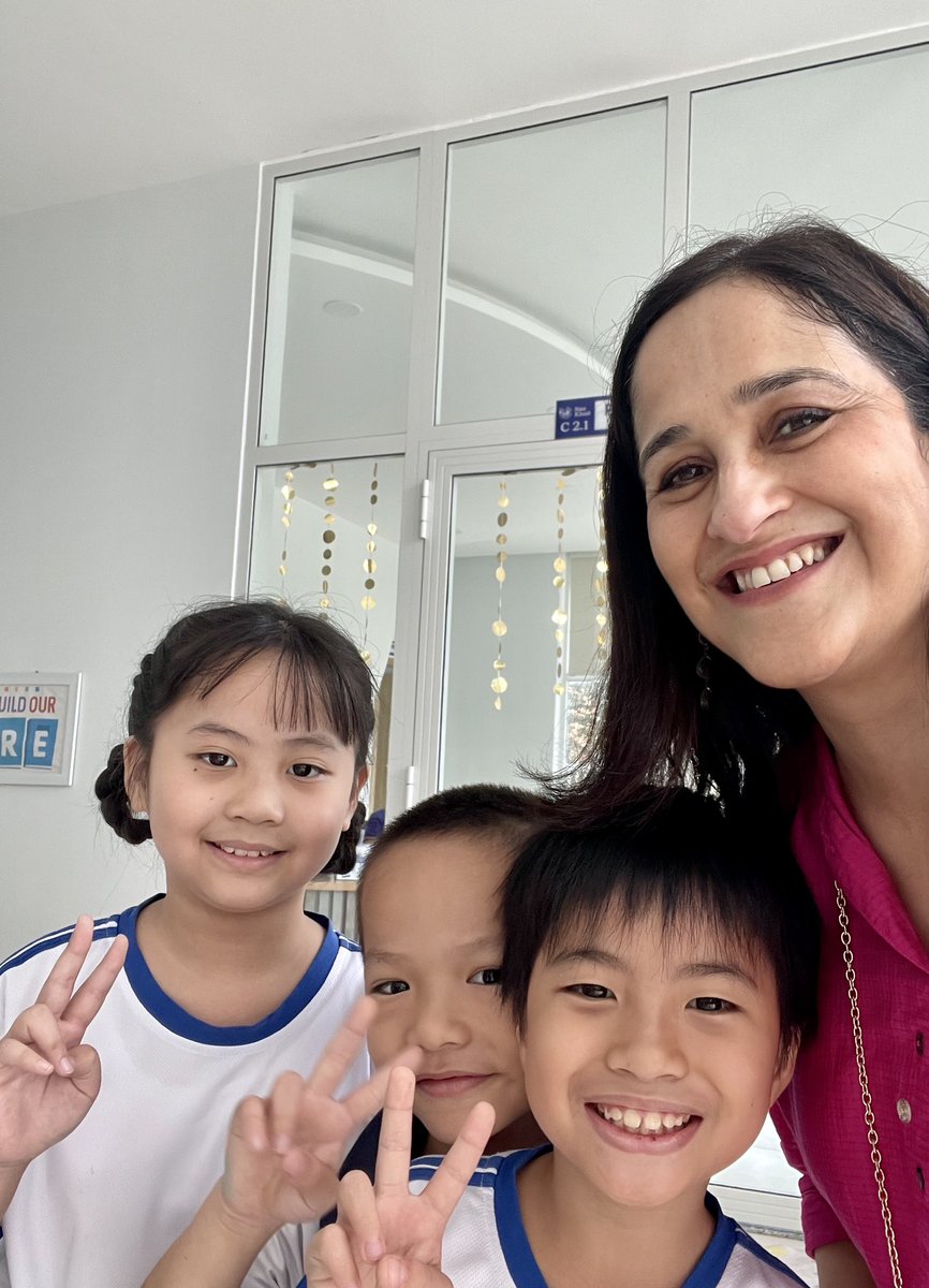 kiranbirsethi's tweet photo. Vietnam Dairies! Visiting our first I CAN School in Ho Chi Min city! Meeting the lively and lovely students and team! Addressing the team, giving an interview, making new friends and lasting memories β₯οΈβ₯οΈβ₯οΈ
#ICANMINDSET #WECAN #ICANSCHOOL #RIVERSIDESCHOOL https://t.co/xTcSZ8Ws9R