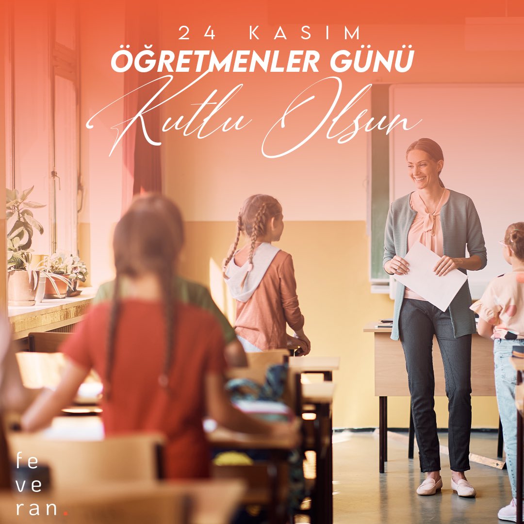 Ürettiğimiz tüm fikirlerde ve çalışmalarda öğretmenlerimizin imzası var. Tüm öğretmenlerimizin Öğretmenler Günü kutlu olsun.💐

#24Kasım #ÖğretmenlerGünü