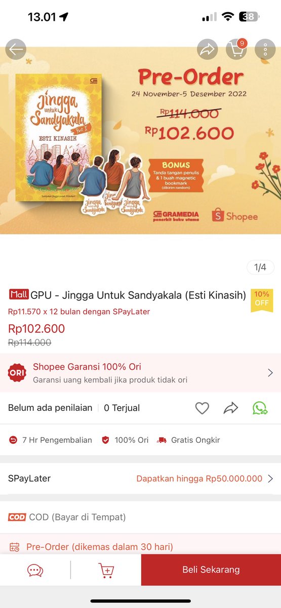 JDS_Series's tweet photo. udah bisa dibeli. tapi preorder guys. dikabarkan tanggal 9 Desember 2022 releasenya💖 https://t.co/eazJyL4Xf9