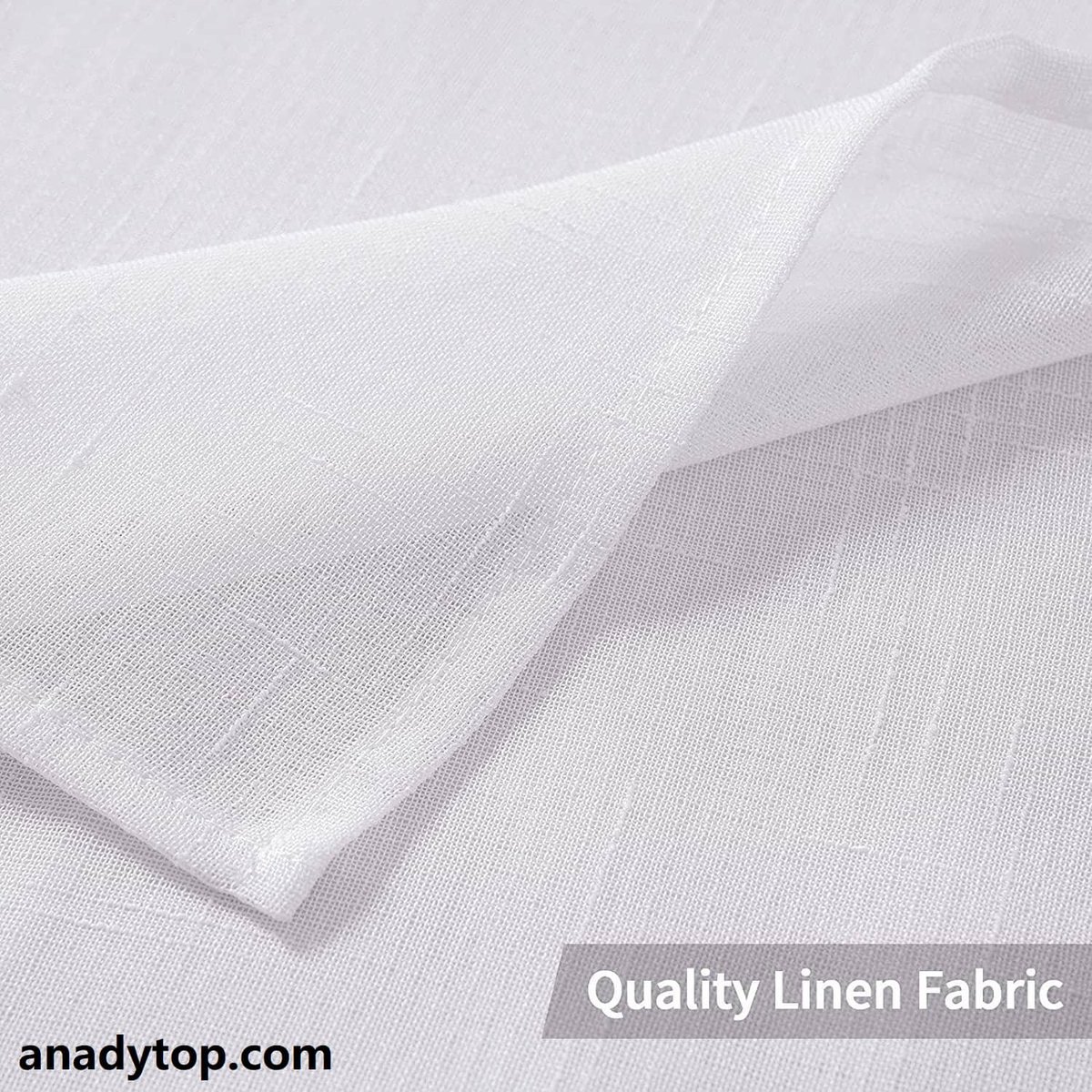 top_anady's tweet photo. These white sheer window panels have a nice linen look, add softness &amp; texture to your rooms🏡, you can use them on sliding glass or patio doors⛩️. Curtain header &amp; size can be customized without any extra fee✅.

Shop now 👉-> https://t.co/heXCY3gHJY

#SheerWindowCurtains https://t.co/OCfmJCNX78