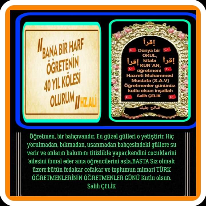 Tüm öğretmenlerimizi saygıyla
ve rahmetle anıyorum. 
#24KasımÖğretmenlerGünü