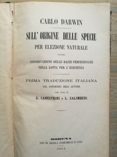 IveserVenezia's tweet image. 24 novembre 1859 
Il naturalista inglese Charles Darwin pubblica "L'origine delle specie" annunciando la teoria dell'evoluzione e selezione naturale