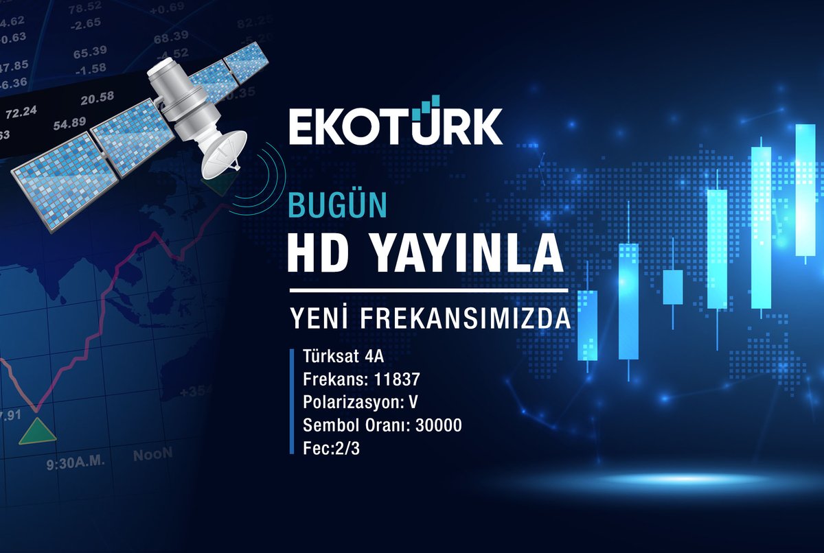 📺Bugün HD yayınla yeni frekansımızdayız! 🎉 📡Türksat 4A