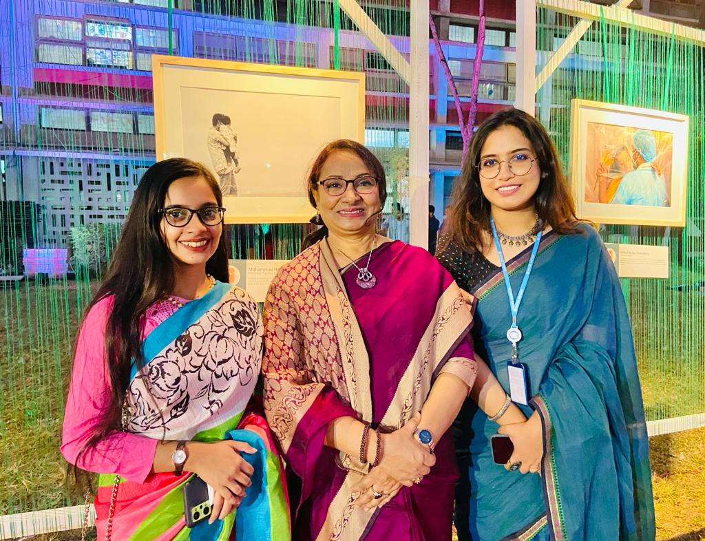 DisastersRadix's tweet photo. Prof. @mahbubadu participated as the #specialguest at the #closingceremony of the @UNFPABangladesh organized #nationwide #campaign ‘#CelebratingDaughters’ with the slogan ‘#MyDaughterMyFuture,’ in collaboration with Norwegian Agency for Development Cooperation. @GRRIPP_SA https://t.co/QunFZkk7Pg