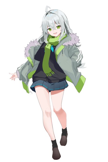 代理ちゃんの冬服考えてました 