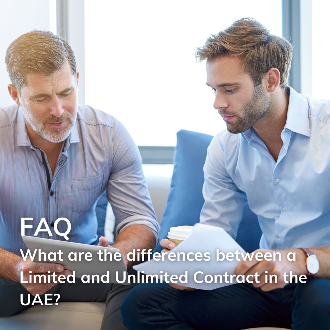 Answer: Limited contracts can be useful for employers for project-based work with specific timelines. Due to the inflexibility of limited contracts for termination purposes, unlimited contracts are more commonly used in the UAE for being more flexible and user friendly.
#FAQ
