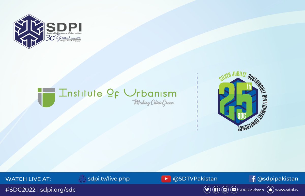 We are delighted to announce <a href="/int_urb/">Institute of Urbanism</a> as one of the Partners for the 25th Sustainable Development Conference to be held from 5th-8th December in Islamabad 
#SDC2022