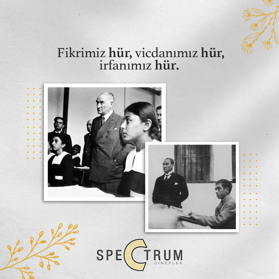 Aklın, ilmin ve ilkelerinin yolunu takip ediyor; yolumuzu aydınlatan tüm öğretmenlerin 24 Kasım Öğretmenler Günü’nü kutluyoruz.

“Cumhuriyet sizden fikri hür, vicdanı hür, irfanı hür nesiller ister.” Mustafa Kemal Atatürk