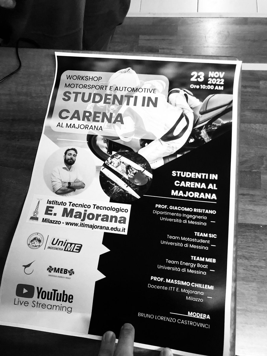GiacomoRisitano's tweet photo. Quanto mi diverto!
@ITTMAJORANAMILA @unimessina @DipIngUnime https://t.co/wrFMvebjJy