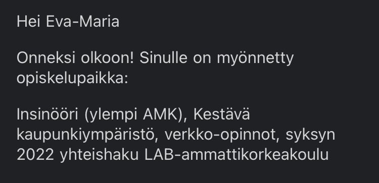 evatavast's tweet photo. Ei ole tekemisen puutetta vähään aikaan, mutta innolla odotan 🤗 #yamk #opiskeluatyönohessa https://t.co/u0OKdoumC8