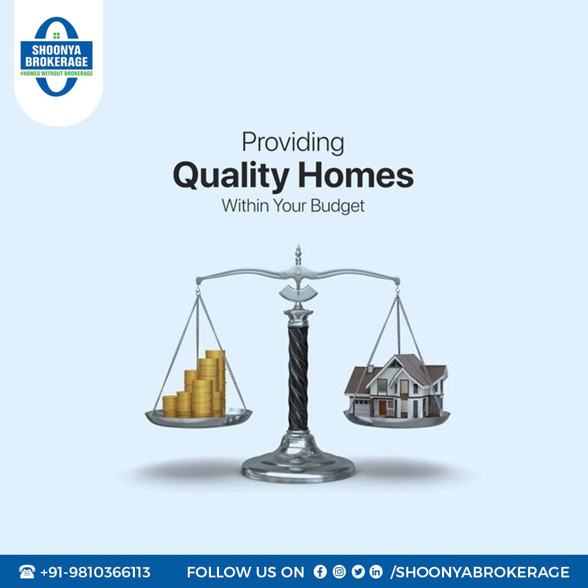 ShoonyaB's tweet photo. Providing Quality Homes Within Your Budget
@ShoonyaB  
BOOK YOUR HOME 
.
.
#realestatebroker #realestateinvestors #shoonyabrokerage #realestateinvestmen #dealsandoffers #homeswithoutbrokerae  #bestdeals #realestatebroker #realestate #budgetfriendly https://t.co/LsCs88GLfx