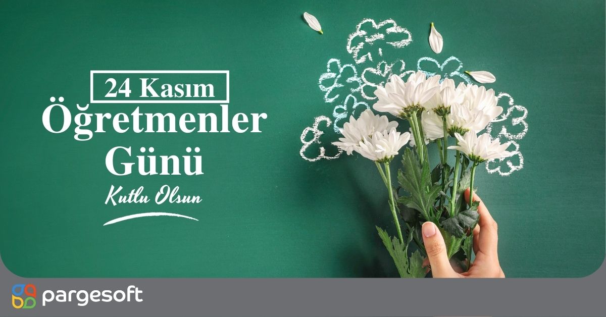 Tüm değerli öğretmenlerimizin Öğretmenler Günü'nü en içten dileklerimizle kutlarız.

#pargesoft #24Kasım #öğretmenlergünü