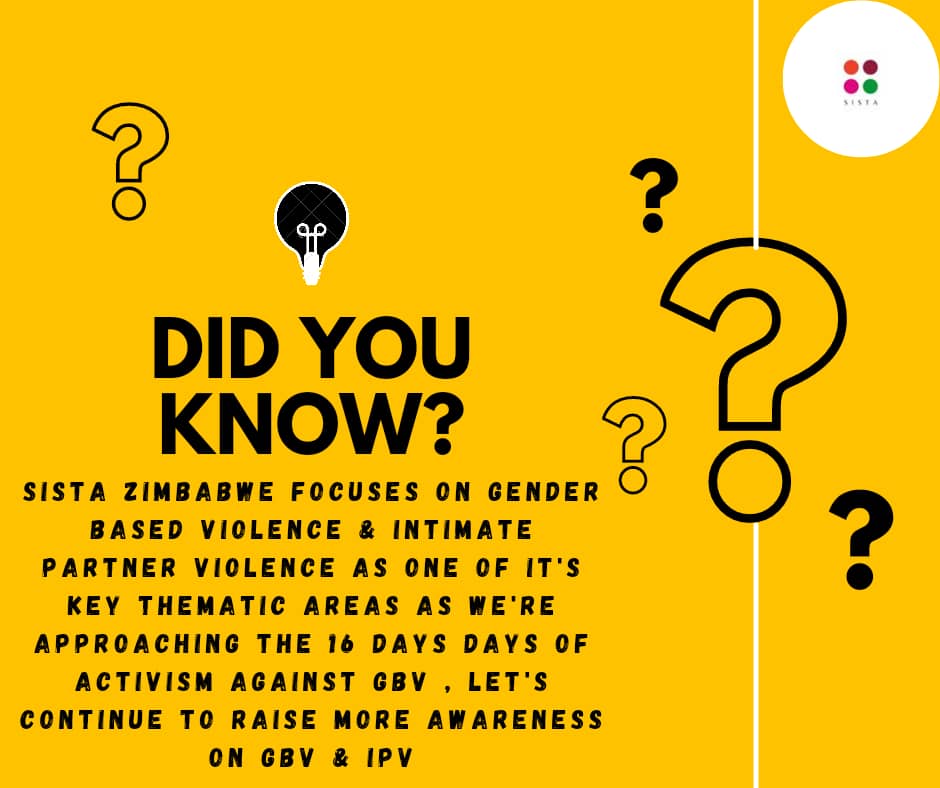Sista (@sistaorg) on Twitter photo Join SISTA in fighting against Gender Based Violence, share your story with us‼️‼️
<a href="/ChisungoTrust/">Chisungo Trust</a> <a href="/GodadoresyouZw/">godadoresyou_zw</a> <a href="/OfficialArmz/">ARMZ OFFICIAL</a> <a href="/IAMBRILIANT/">SELF CARE FIRST 🌻</a> Join SISTA in fighting against Gender Based Violence, share your story with us‼️‼️
<a href="/ChisungoTrust/">Chisungo Trust</a> <a href="/GodadoresyouZw/">godadoresyou_zw</a> <a href="/OfficialArmz/">ARMZ OFFICIAL</a> <a href="/IAMBRILIANT/">SELF CARE FIRST 🌻</a>