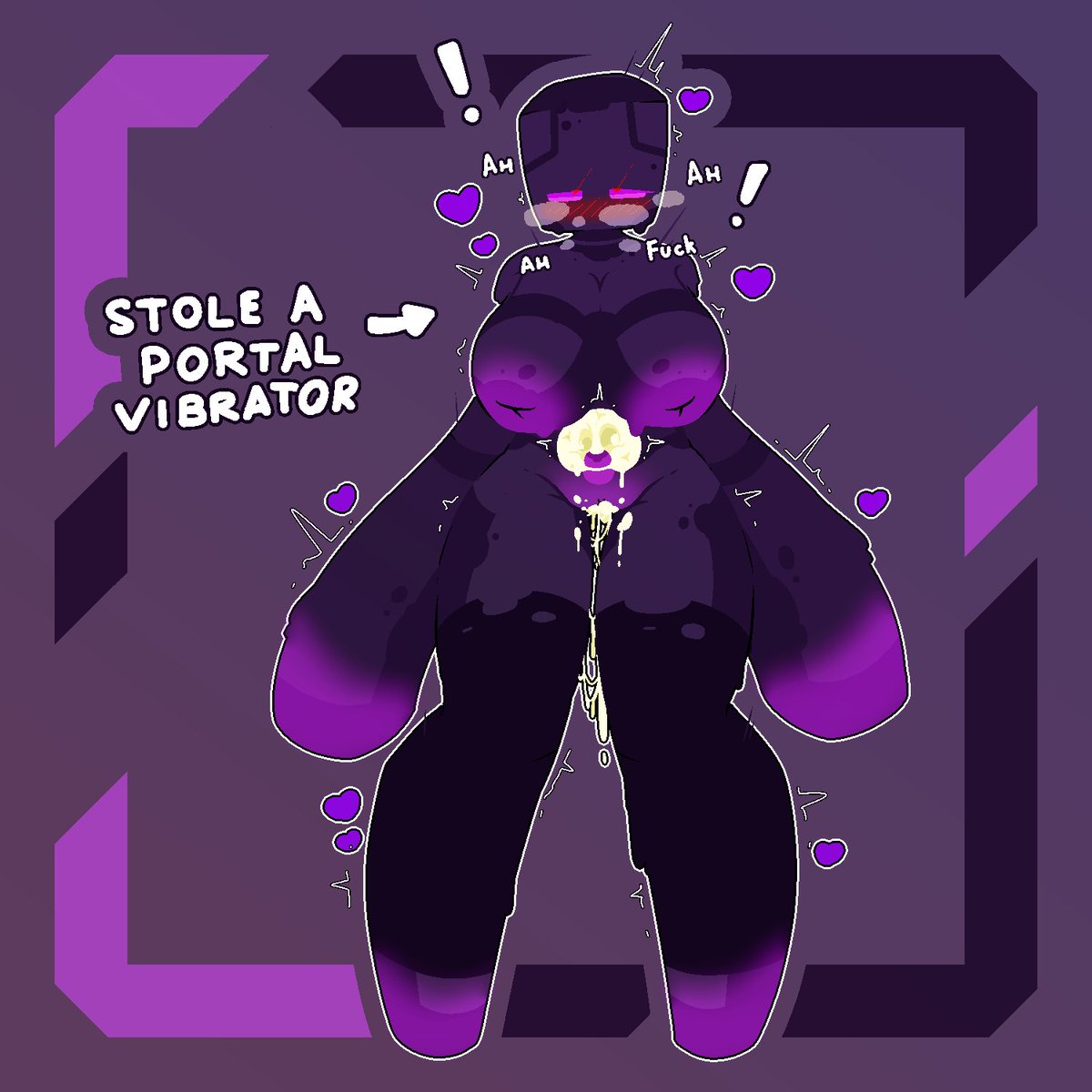 ThyOtherHand's tweet photo. 💜 Be careful with the toys you steal~ 💜 https://t.co/4g0FA174gu