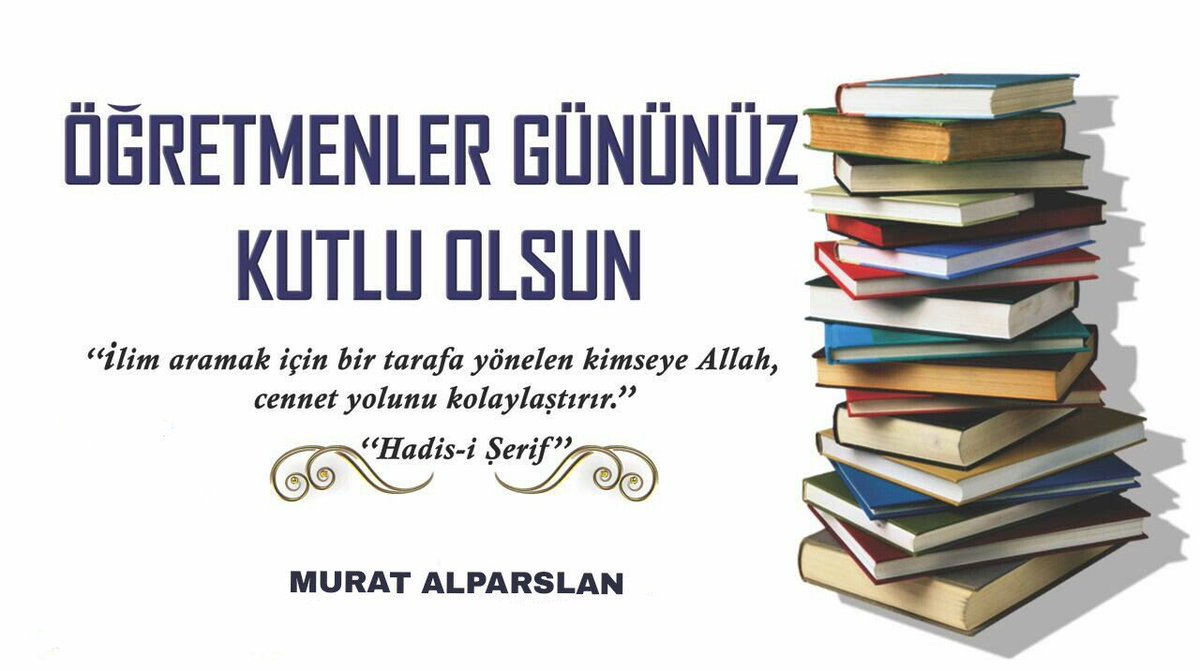 Büyük ve güçlü Türkiye'nin inşası için tarihini bilen, medeniyet değerlerini özümsemiş, dinamik, açık fikirli, üretken, bilgi ve sorumluluk sahibi nesiller yeriştiren fedakar öğretmenlerimizin günlerini kutlarım.

#24KasımÖğretmenlerGünü