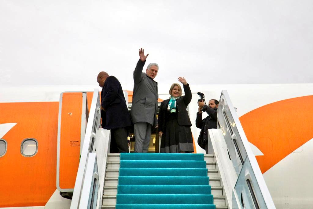 El presidente <a href="/DiazCanelB/">Miguel Díaz-Canel Bermúdez</a> concluye su visita a Ankara. 

La gira continúa ahora a China.

#Cuba 🇨🇺