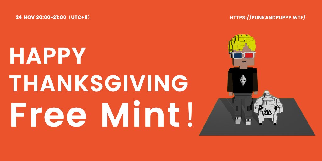 PunkAndPuppy's tweet photo. To thank all frens who have supported us all the way, we will open the last NFT Free Mint opportunity at 20:00-21:00 tonight UTC+8
☑️PAP NFT HOLDERS/PAP OAT MEMBERS/PAPC token holders（1000+）get whitelisted for free mint！
📷Snapshot time: 19:00 UTC+8
🔗https://t.co/w2Ck2d68GX https://t.co/garaKgs0Yj