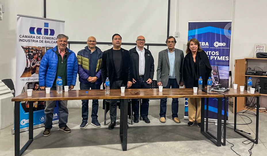 Balcarce: <a href="/redcame/">CAME</a> y <a href="/febaok/">➡️ Federación Económica Buenos Aires</a> presentaron el proyecto de Centro Comercial Abierto. Participaron <a href="/EstebanReinoUCR/">Esteban Reino</a> (intendente), <a href="/blastaladrid/">Blas Taladrid</a>, Marcelo García (presidente CCIB), <a href="/OAntonione/">Oscar Antonione</a> y miembros de la comisión directiva de la entidad local.