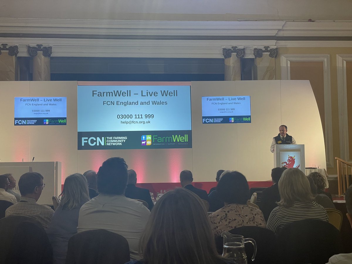 No1FarmerJake's tweet photo. @FCNcharity Jude McCann bringing FCN to @NuffieldFarming @NuffieldCymru and their new help and support #Farmwell #Livewell #NuffCon22 https://t.co/hpBNiODjbW