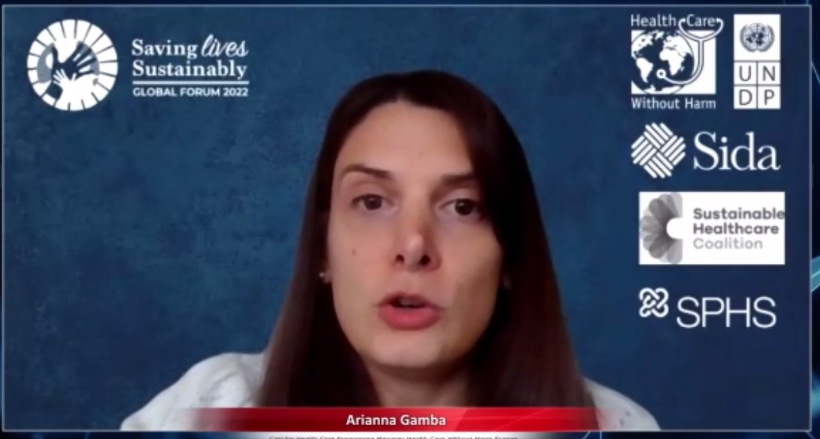 Brilliant recap of yesterday's session by <a href="/ariannagamba3/">Arianna Gamba</a> to open the second day of the Sustainable Production in the Health Sector Global Forum 2022

Today's sessions (1/2)
⚖️Legal accelerators and barriers for uptake of sustainability
🇻🇳Public Procurement Law: Case of Viet Nam