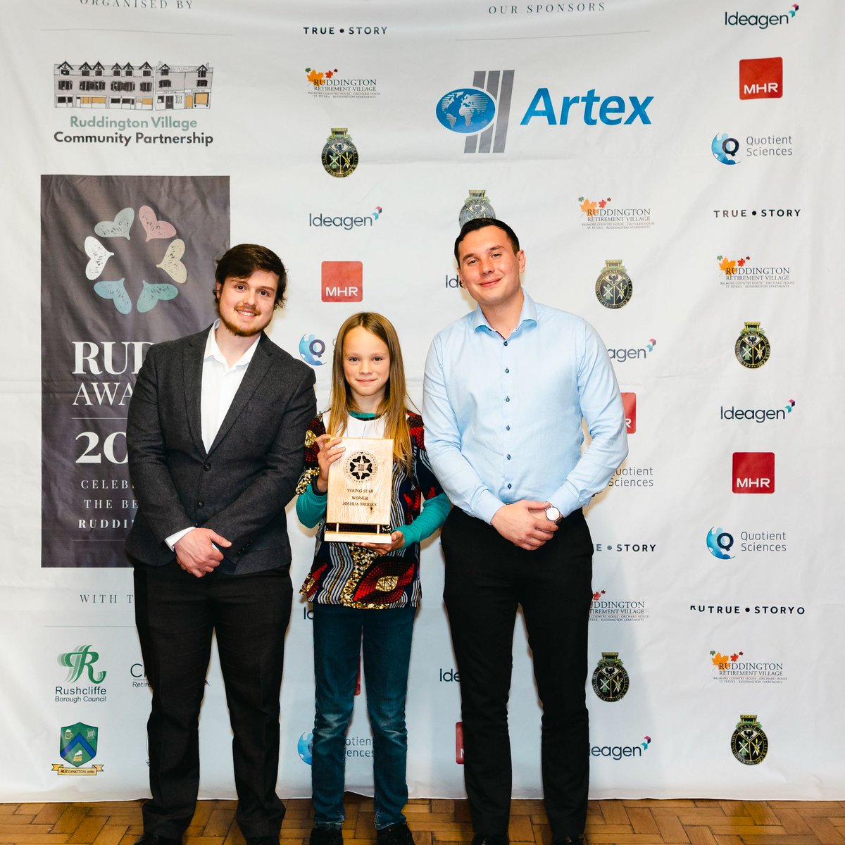 DRSIdeagen's tweet photo. Congratulations to the winners 🏆🏆🏆
We were thrilled to sponsor the ‘Young Star’ category at this year’s Rudd Awards. This award is an opportunity to celebrate the unsung heroes who set an example or are an excellent role model in our village.
#RVCP #RuddAwards | @ruddvcp https://t.co/fNhzewANoj