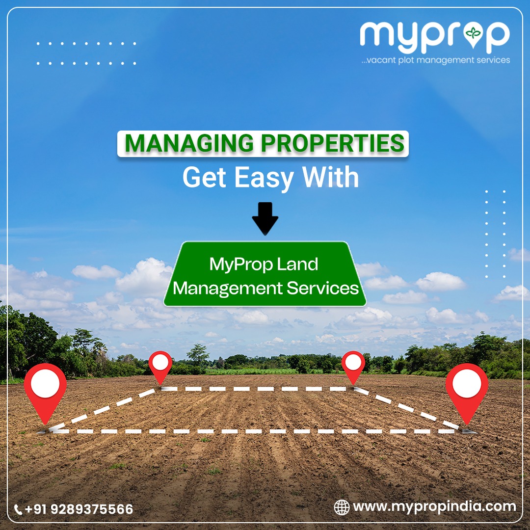 mypropofficial's tweet image. Let's make managing properties a pleasure rather than a pressure. 
Come! Avail of My Prop land management services and get easy access to managing your properties.

🌐 Visit us: mypropindia.com

#mypropindia #plotmanagementservices #plotmanagement #property