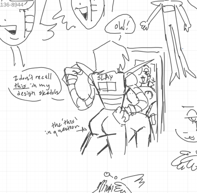 Some #undertale whiteboard doodles ft k mettaton 