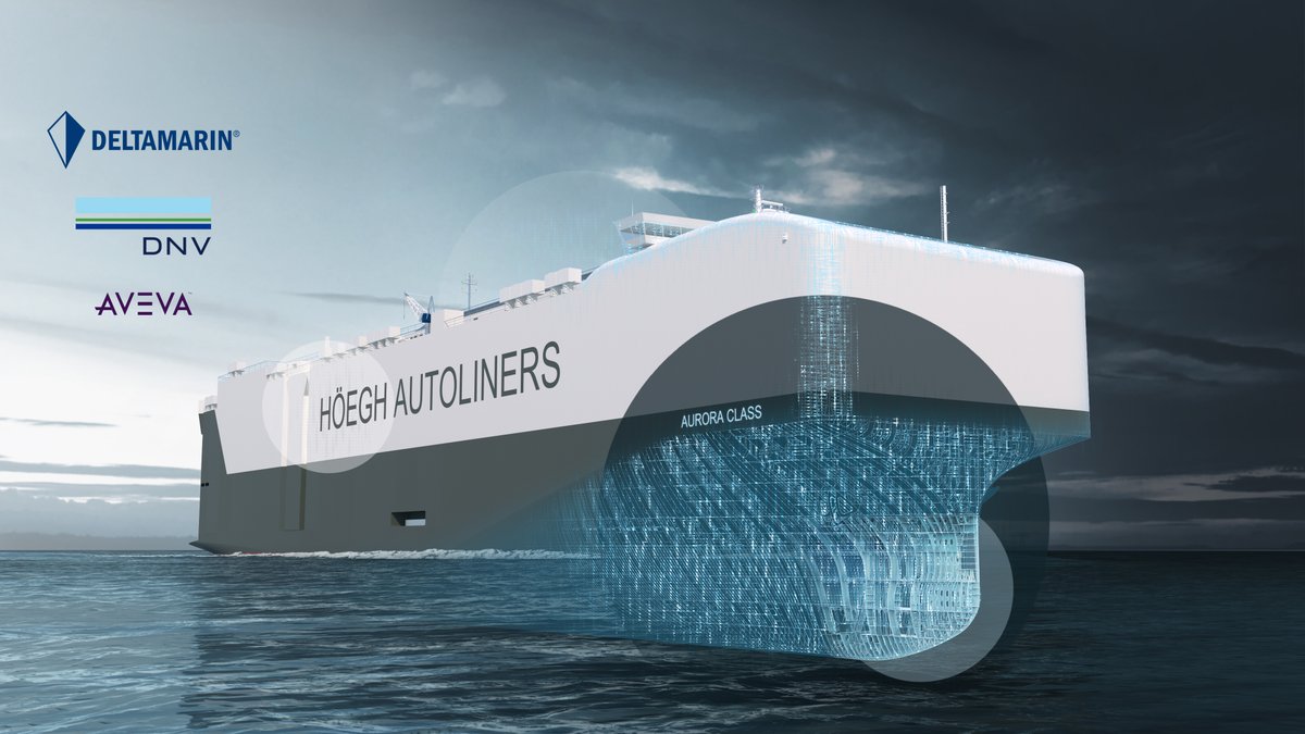 Deltamarin Ltd (@deltamarin) on Twitter photo Deltamarin, <a href="/dnv_maritime/">DNV - Maritime</a> and <a href="/AVEVAGroup/">AVEVA</a> are very pleased to announce a strengthened collaboration following today’s approval from DNV for a 3D model used as part of the classification material prepared for <a href="/HoeghAutoliners/">Höegh Autoliners</a>'s Aurora Class PCTCs.
#OCX #DNV #AVEVA #shipdesign Deltamarin, <a href="/dnv_maritime/">DNV - Maritime</a> and <a href="/AVEVAGroup/">AVEVA</a> are very pleased to announce a strengthened collaboration following today’s approval from DNV for a 3D model used as part of the classification material prepared for <a href="/HoeghAutoliners/">Höegh Autoliners</a>'s Aurora Class PCTCs.
#OCX #DNV #AVEVA #shipdesign